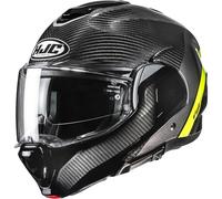 HJC, Casco Moto Modulare F100 CARBON STAN MC3H, XL
