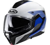 Casco i100 BESTON Bianco Blu HJC - UE: XL