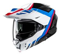 HJC, Casco Moto Modulare i80 IMES White Blue Red MC21, L