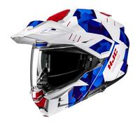 Casco I80 ROKI Bianco Blu Rosso HJC - UE: L