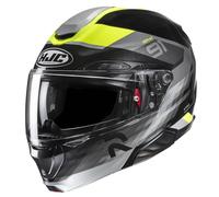 HJC Casco modulare RPHA 91 Madal MC3H Nero-Grigio-Giallo Fluo M