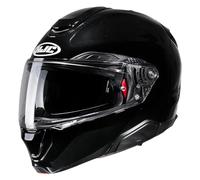 HJC, Casco Moto Modulare RPHA91 SOLID Metal Black, XS