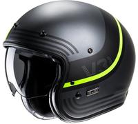 HJC - Casco V31 Byron MC3HSF Nero,Giallo,Alta visibilità L
