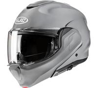 HJC F100 Solid Casco, grigio, Taglia L (58/59)