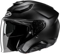 HJC F31 Solid Casco Jet, nero, taglia XS 54 55 per maschi
