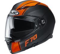 HJC F70 Mago Casco, nero/arancione, Taglia S (55/56)