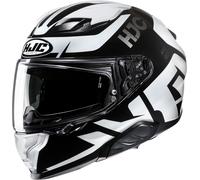HJC F71 Bard Casco, nero-bianco, taglia 2XL per maschi