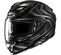 HJC F71 Carbon Nevio Casco, nero/grigio, Taglia M (57/58)