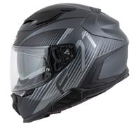 HJC F71 Catos Casco, nero-grigio, taglia XL per maschi