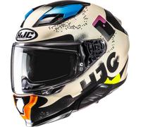 HJC F71 Faco Casco, Multicolore, Taglia L (58/59)