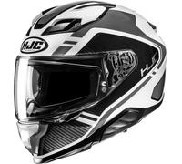 HJC F71 Tozz Casco, bianco/grigio/nero, Taglia L (58/59)