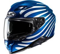 HJC F71 Zen Casco, blu/bianco, Taglia L (58/59)