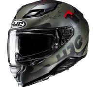 HJC FA47NUS5AS1V F71 Faco Casco Integrale Full-Face Colore Verde Md