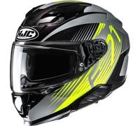 HJC FA47NUS5B3HV F71 Casco Integrale Catos Md Giallo Hi-Viz