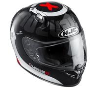 HJC FG-ST Lorenzo Devil 99 Casco, nero-bianco-rosso, taglia 2XL per maschi