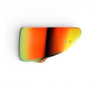 HJC HJ-42 Visiera specchiata rossa Iridium Red Originale HJC RPHA 12 12 Carbo...