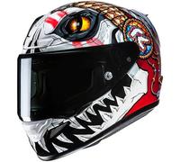 HJC, Casco Moto Integrale RPHA 12 KEPINA White/Red MC1, XXL