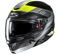 HJC RPHA 91 Madal Casco, nero-grigio-giallo, taglia 2XL per maschi