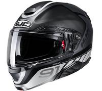HJC Casco Moto Modulare RPHA91 Rafino MC5SF Nero/Grigio XL