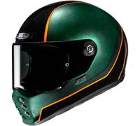 HJC Casco integrale V10 HODU MC47 Verde/Nero/Arancione Taglia M