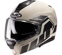 HJC i100 Beis Casco Moto Jet Semi-Flat Gold MC-9SF Taglia SM