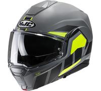 HJC i100 Beis Elmetto, grigio/verde, Taglia XS (54/55)