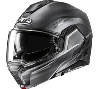 HJC i100 Sysma Casco, nero-grigio, taglia S per maschi