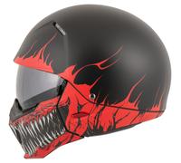 HJC I20 craw MC1F Casco Jet unisex nero, taglia S