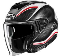 Casco Jet HJC i31 Depe Nero/Bianco/RossoL Nero,Bianco,Rosso