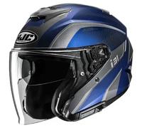 hjc i31 reno jet helmet - blu / grigio (mc2) S