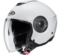 HJC i40N Solid Casco Jet, bianco, taglia XL per maschi