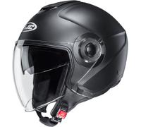 HJC i40N Solid Casco Jet, nero, taglia 2XL per maschi