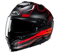 HJC i71 Iorix MC1SF Casco Integrale unisex nero, taglia 2XL