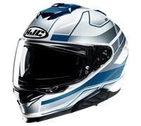 HJC i71 Iorix MC2 Casco Integrale unisex blu, taglia XS