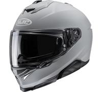 HJC i71 Solid Casco, grigio, taglia L per maschi