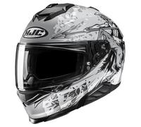HJC Casco Moto Integrale i71 TAURUS MC10SF Nero-Grigio Taglia L