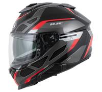 HJC i71 Zest MC1 Casco Integrale Antracite/Nero/Rosso S grigio