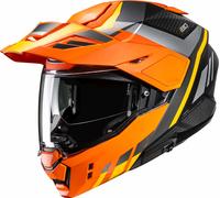 HJC i80 Imes Casco, nero/grigio/arancione, Taglia XS (54/55)