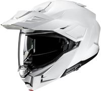HJC i80 Solid Casco, bianco, taglia L per maschi