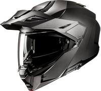 HJC, Casco Moto Modulare i80 UNI Semi Flat Titanium, XL