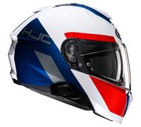 HJC i91 Bina MC21 Casco Modulare Bianco/Blu/Rosso M bianca