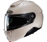HJC, Casco Moto Modulare i91 SOLID Semi Flat Sand Beige, XXL