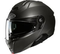 HJC, Casco Moto Modulare i91 SOLID Semi Flat Black, XXL