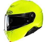 HJC i91 Solid Casco, verde, taglia L per maschi