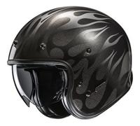 HJC JA20NUS3605V Casco Moto Open-Face V31 Firo Nero XS