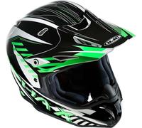 HJC R-PHA X Schuma Casco cross, nero/verde, Taglia XS (53/54)