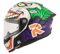 HJC RPHA 1 Joker DC Comics MC48SF Casco Integrale unisex bianca, taglia 2XS