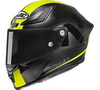 HJC RPHA 1 Senin Casco, nero-verde, taglia M per maschi