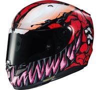 HJC RPHA 11 Maximum Carnage Marvel casco, Rosso/Bianco, Taglia XXL (62/63)