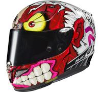 HJC RPHA 11 Two Face DC Comics Casco, multicolore, taglia XS 54 55 per maschi